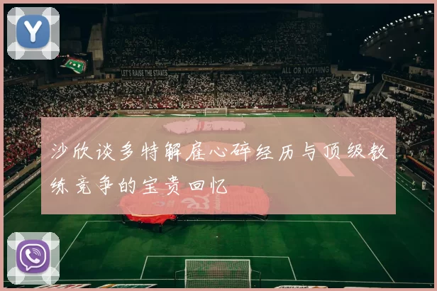 沙欣谈多特解雇心碎经历与顶级教练竞争的宝贵回忆